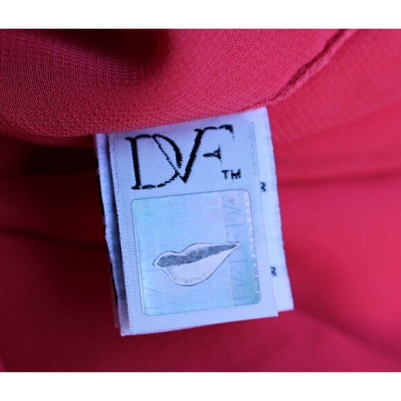 Diane Von Furstenberg DVF - NAZ Caftan Dress, Oversized or Swim Cover, Pink S - Picture 7 of 10